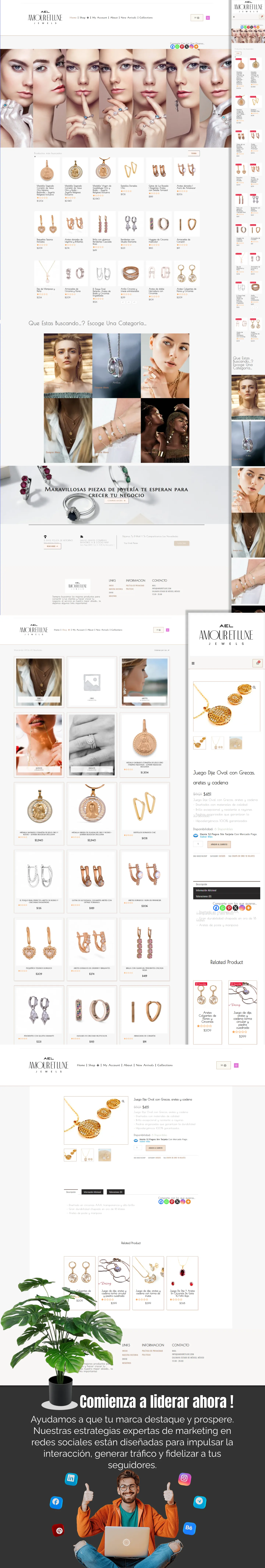 Proceso SEO aplicado en Amour et Luxe: auditoria SEO inicial